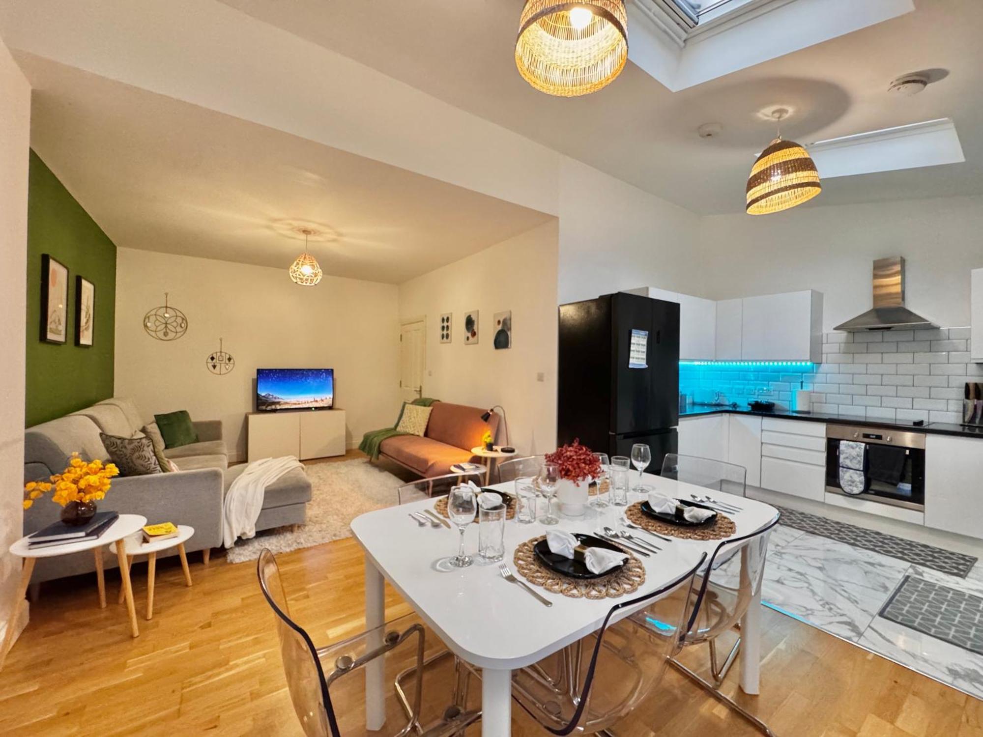 Modern 1-Bed Apt 30Min To Central London & Parking Eksteriør billede