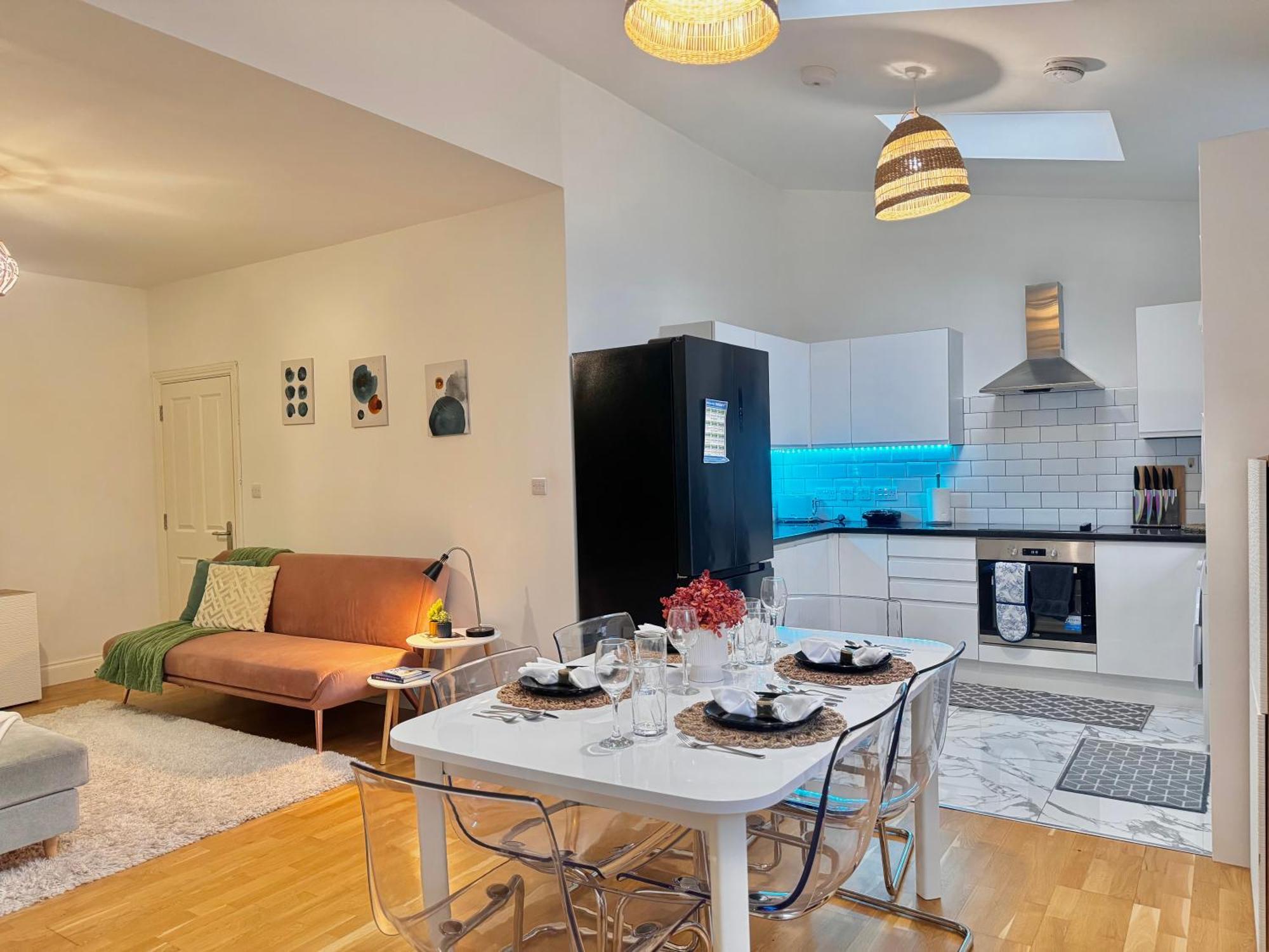 Modern 1-Bed Apt 30Min To Central London & Parking Eksteriør billede